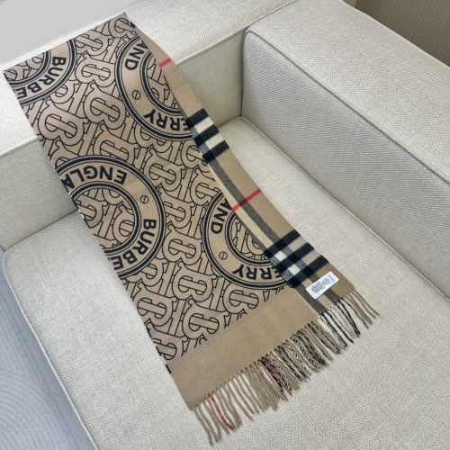 Burberry Montage Scarf 168*30cm 100% Cashmere