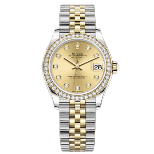 ساعة رولكس ليدي ديت جست 28 من فولاذ أويستر والذهب الأصفر