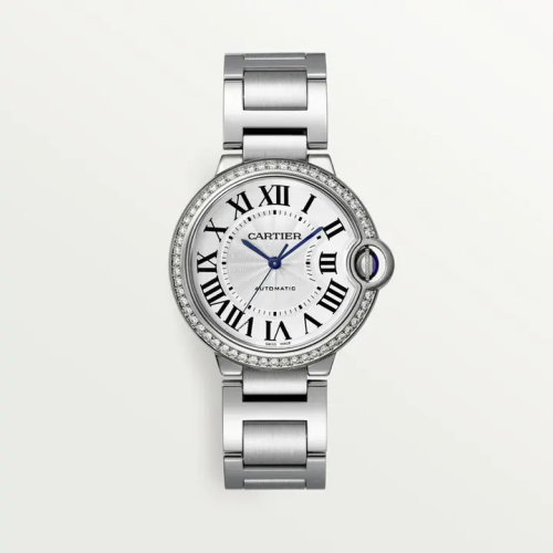 ساعة كارتييه بالون أزرق