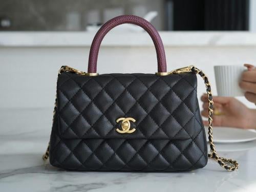 شنطة شانيل COCO handle مقاس 24 سم