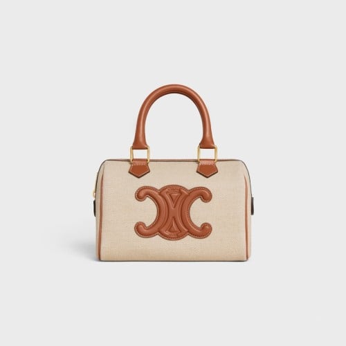 Celine Triomphe Embossed Boston 19.5*14*7CM