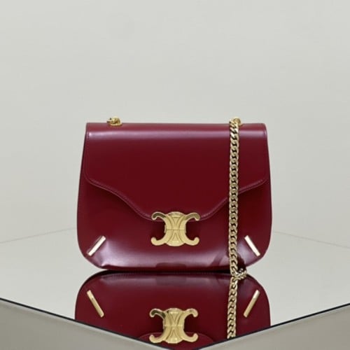 Celine besace chain underarm bag 24.5*17*4cm