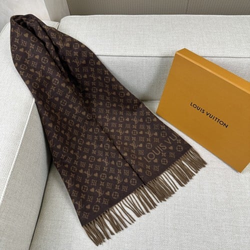 LV Love Shawl Scarf 195*45cm 100% cashmere