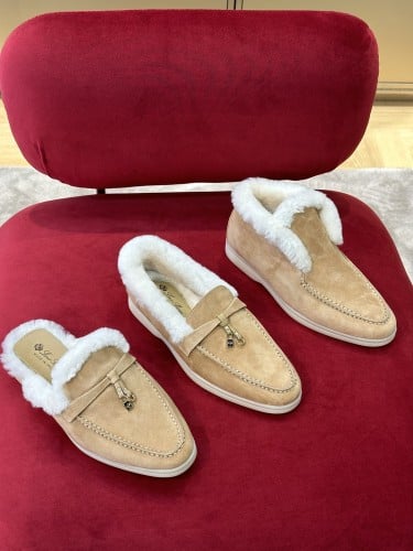 Loro piana furry shoes size：34-45