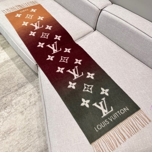 LV gradient cashmere scarf 100% cashmere 45*190cm