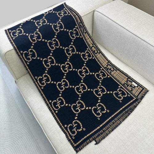 GUCCI Style letter 47*180CM 100%wool
