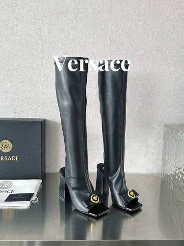 Versace square-toed boots  size:35-41