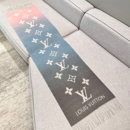 LV gradient cashmere scarf 100% cashmere 45*190cm