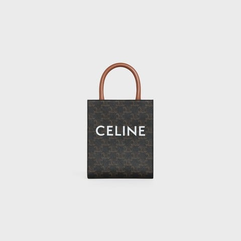 Celine TRIOMPHE CABAS TOTE 17*21*4cm