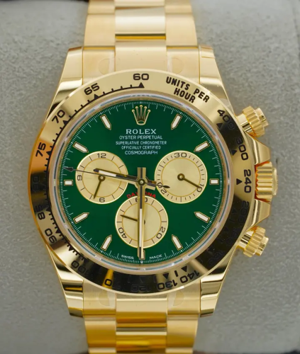 رولكس دايتونا 2025  مينا أخضر، 40 مم