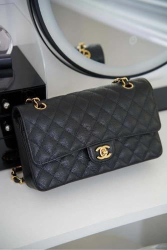شنطة شانيل CF Classic flap مقاس 25 سم