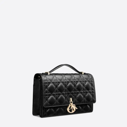 حقيبة يد MISS DIOR من جلد