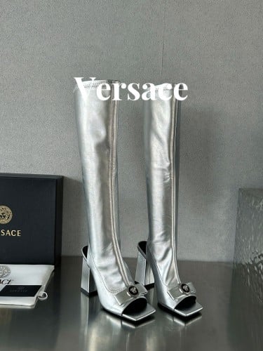 Versace square-toed boots  size:35-41