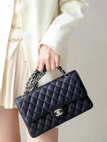 شانيل كلاسيك اسود 23cm