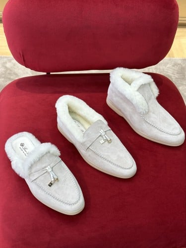 Loro piana furry shoes size：34-45