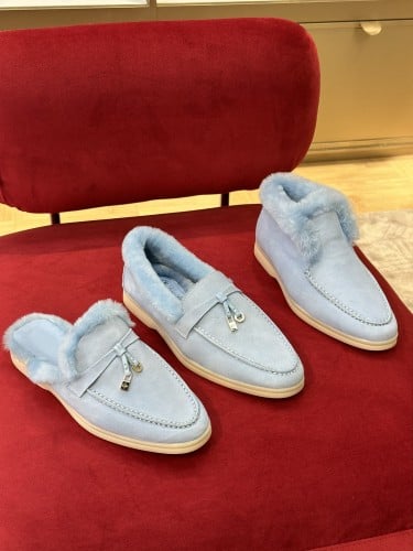Loro piana furry shoes size：34-45