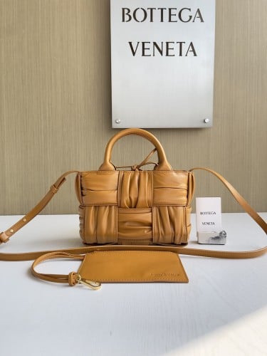 BV Pleated Mini Tote Bag 20*7*13CM