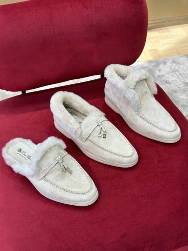 Loro piana furry shoes size：34-45