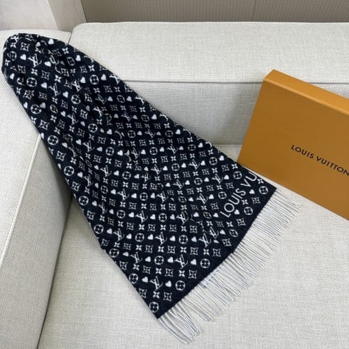 LV Love Shawl Scarf 195*45cm 100% cashmere
