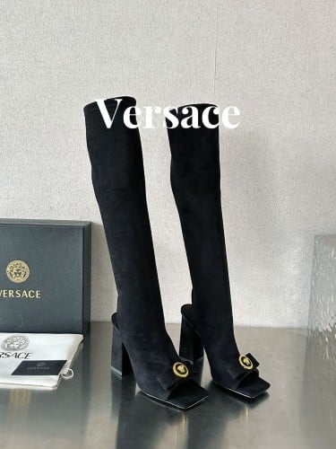 Versace square-toed boots  size:35-41