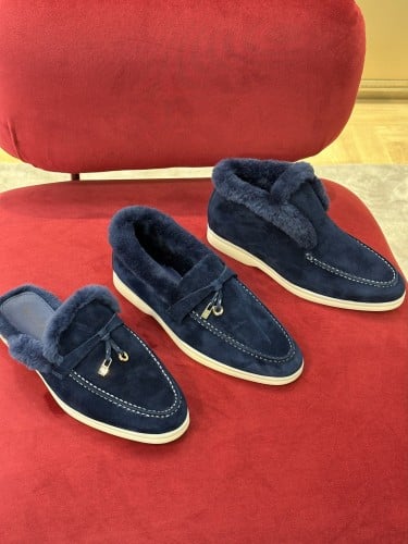 Loro piana furry shoes size：34-45