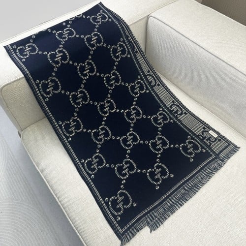 GUCCI Style letter 47*180CM 100%wool