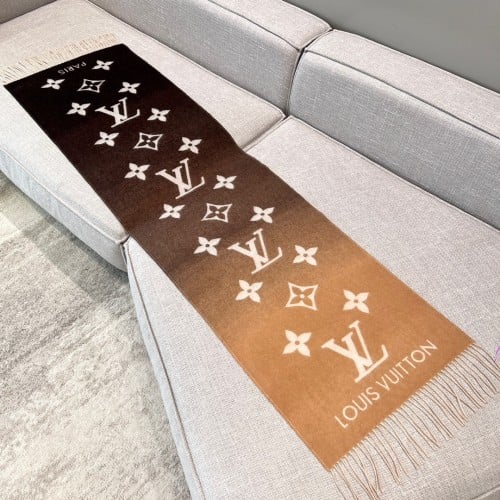 LV gradient cashmere scarf 100% cashmere 45*190cm
