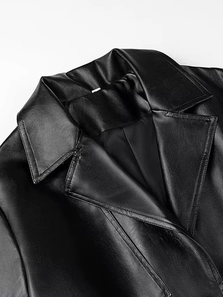 معطف  نسائي كلاسيكي طويل