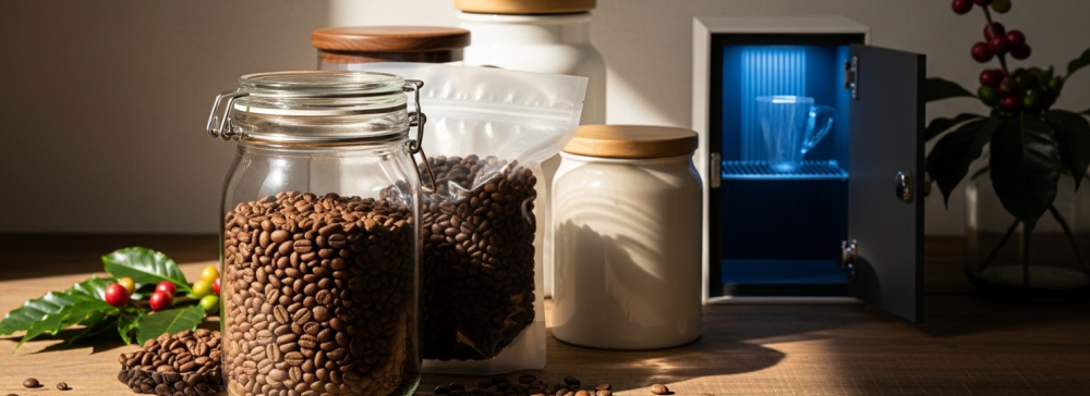 أفضل طريقة حفظ حبوب القهوة طازجة لأطول فترة ممكنة؟
