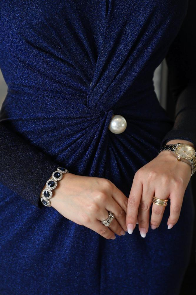 فستان ماسك طويل