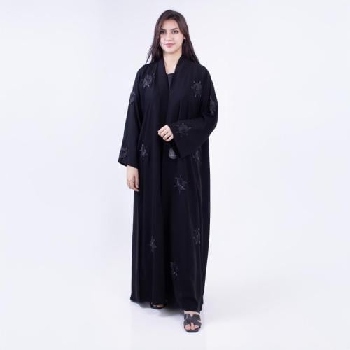 عبايه مناسبات ناعمه فخمه وانيقه تطريز ناعم على كرس...