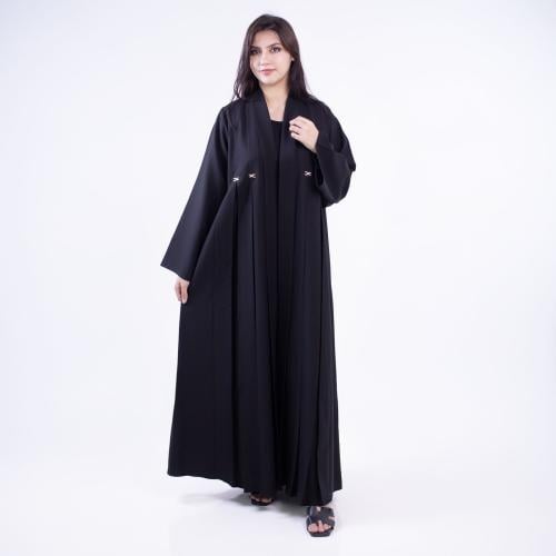عبايه نواعم كسرات من الامام والخلف كم مربع القماش/...