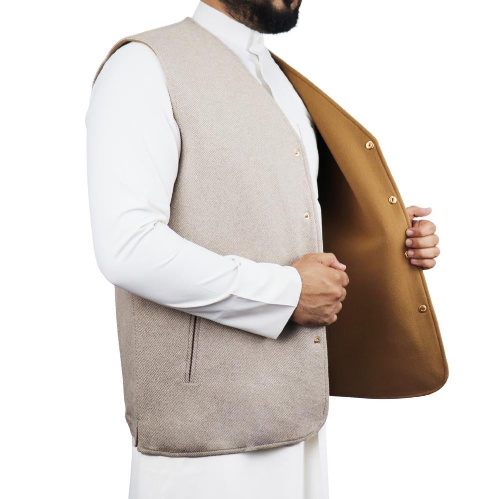 سديري كبسات معدن لون بني