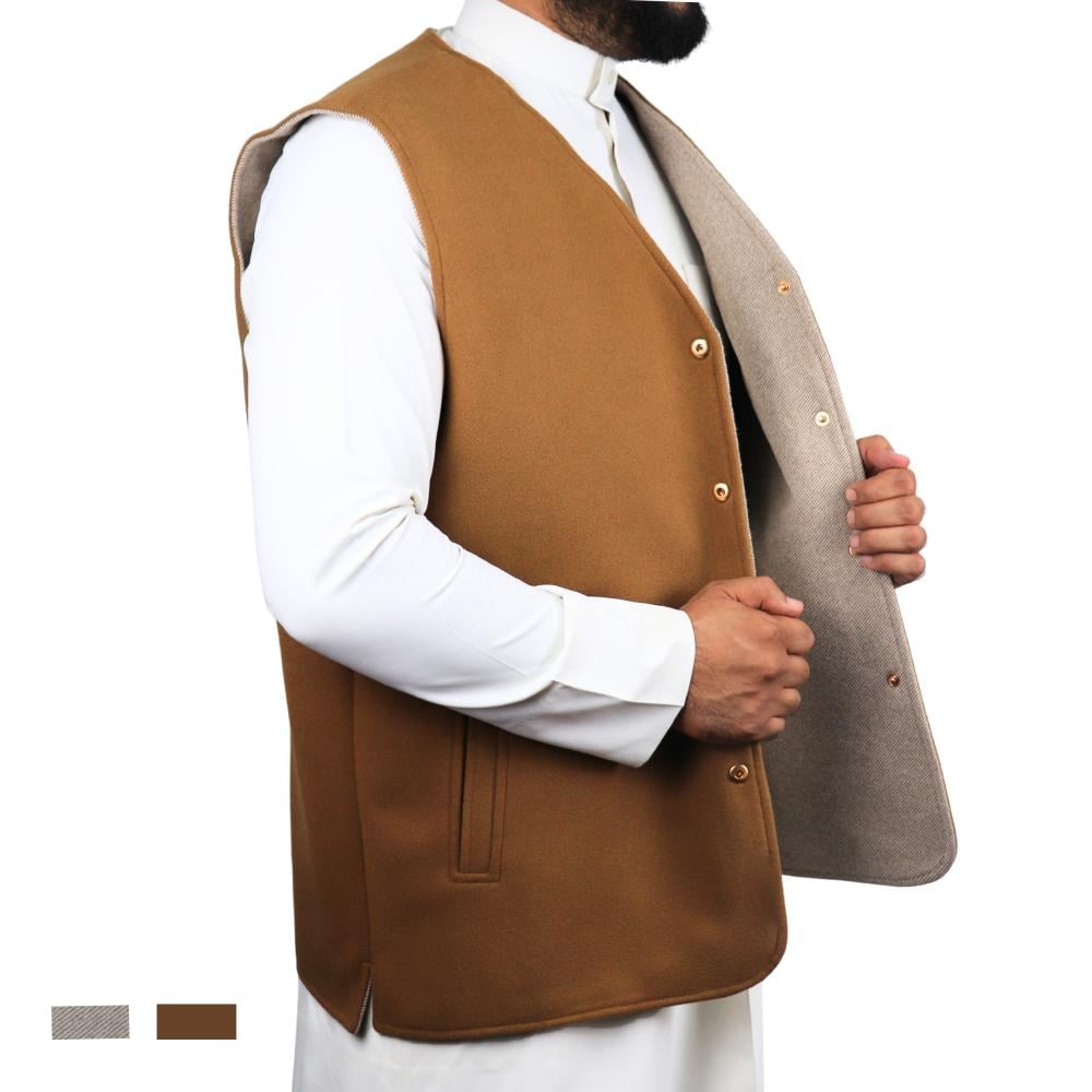 سديري كبسات معدن لون بني