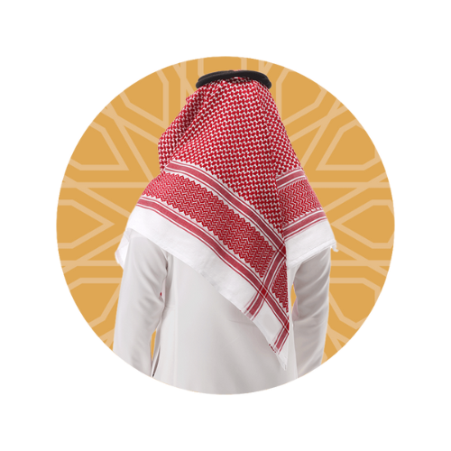 أشمغة حمراء