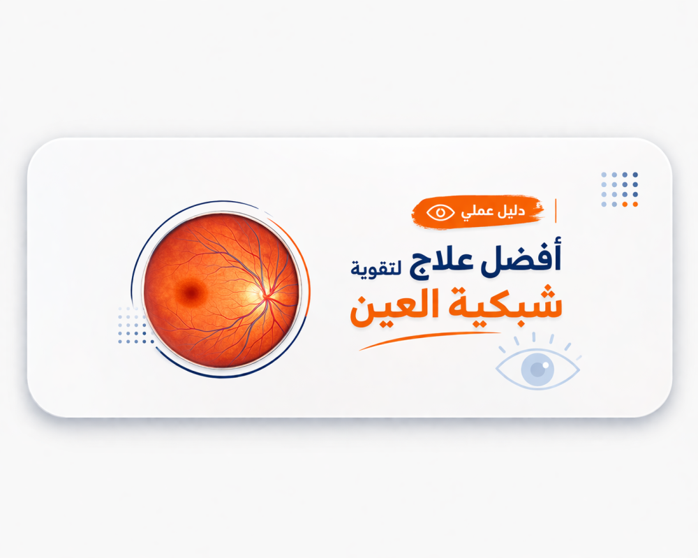 أفضل علاج لتقوية شبكية العين والوقاية من تدهورها
