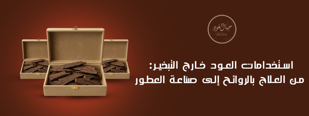 استخدامات العود خارج التبخير: من العلاج بالروائح إلى صناعة العطور