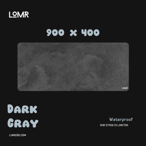 Dark gray Mousepad