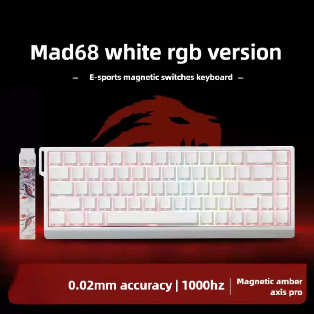 MAD68 HE 1K White RGB Edition Magnetic Amber Axis Pro