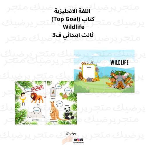 مطوية اللغة الأنجليزيه كتاب ( Top Goal) عنوان الدر...