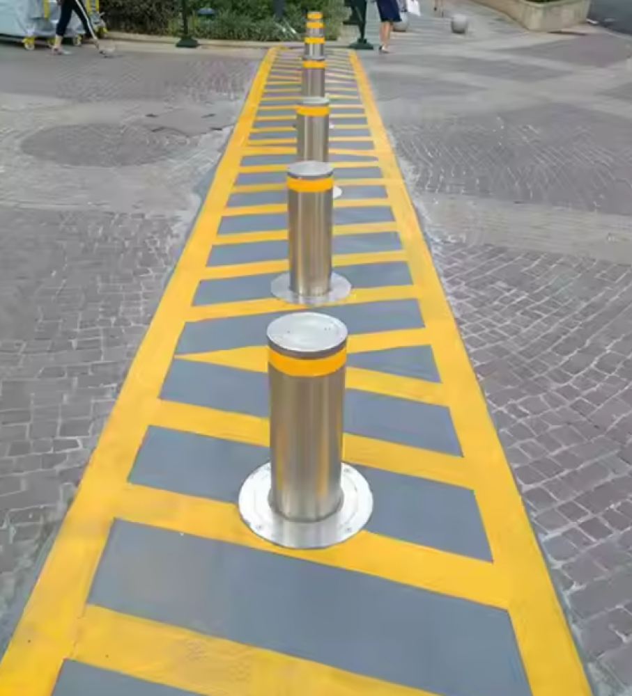 المصدات الهيدروليكية لتأمين البوابات والحواجز الشوكية لمنع الدخول