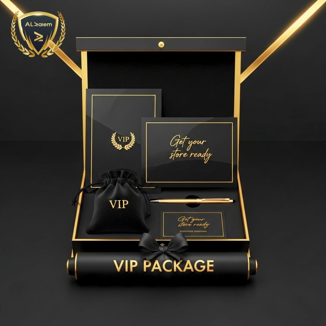 باقة الزعيم الشاملة (VIP) | استلم متجرك جاهز
