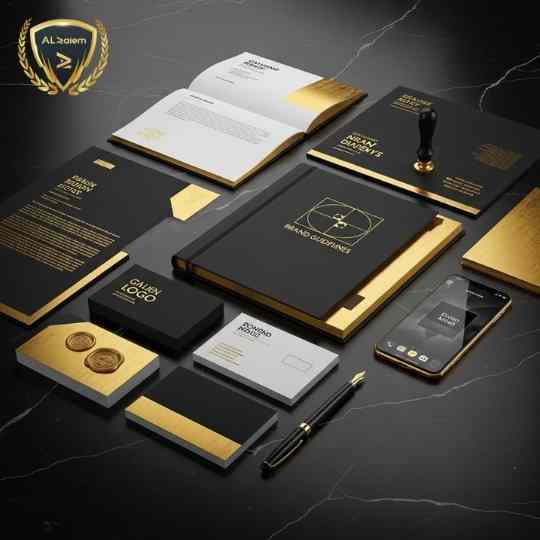 تصميم الهوية التجارية الكاملة