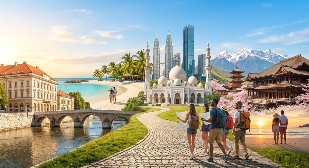 دول بدون فيزا للسعوديين