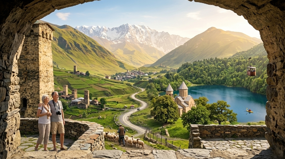 افضل الاماكن السياحية في جورجيا