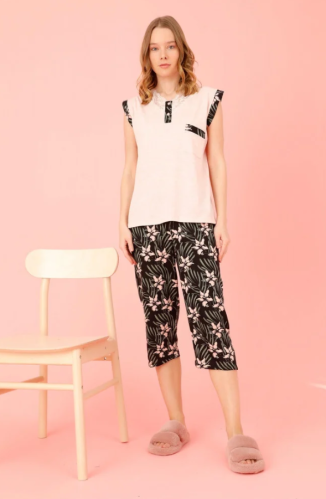 بيجامة رمادي