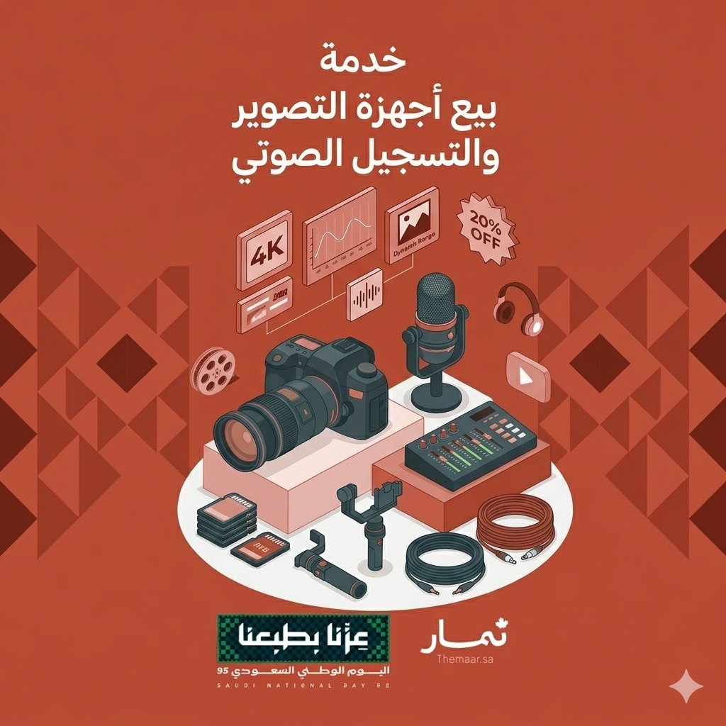 اجهزة التصوير والتسجيل الصوتي