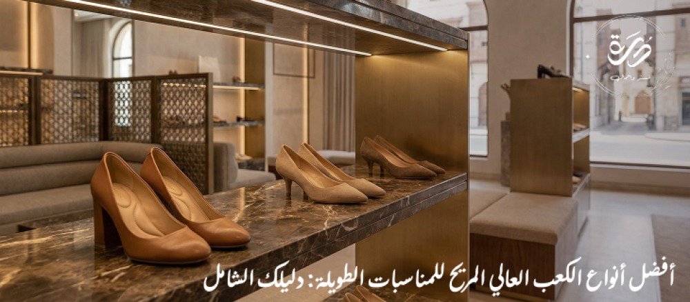 أفضل أنواع الكعب العالي المريح للمناسبات الطويلة: دليلك الشامل