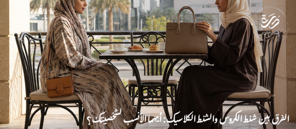 الفرق بين شنط الكروس والشنط الكلاسيك: أيهما الأنسب لشخصيتك؟