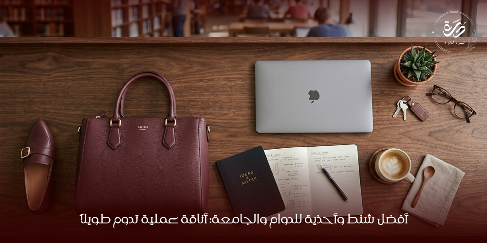 أفضل شنط وأحذية للدوام والجامعة: أناقة عملية تدوم طويلاً